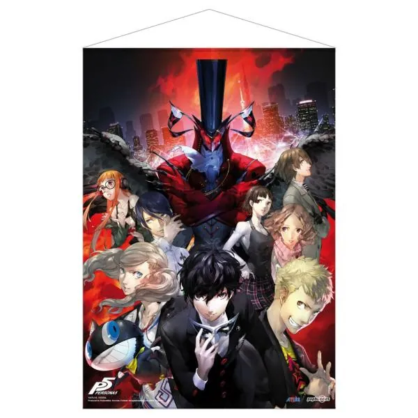 Persona 5 - Cover Artwork - Wallscroll - Pop Buddies (50 x 70 cm)