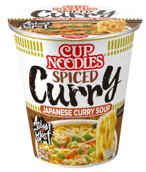 Cup-Nudeln - Asia Blast - Japanisches Curry von Nissin