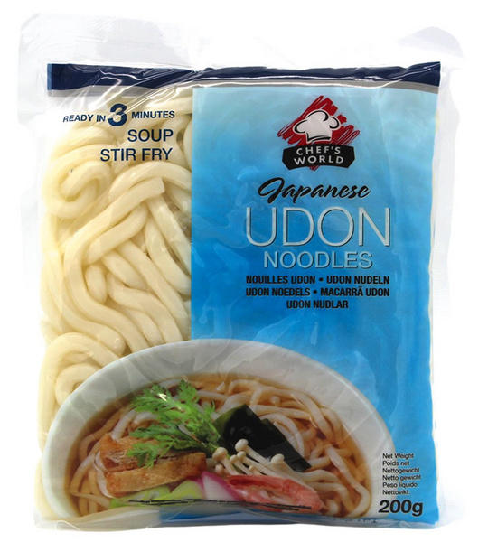 Frische koreanische Udon-Nudeln zum Braten und für die Suppe von CHEFS World