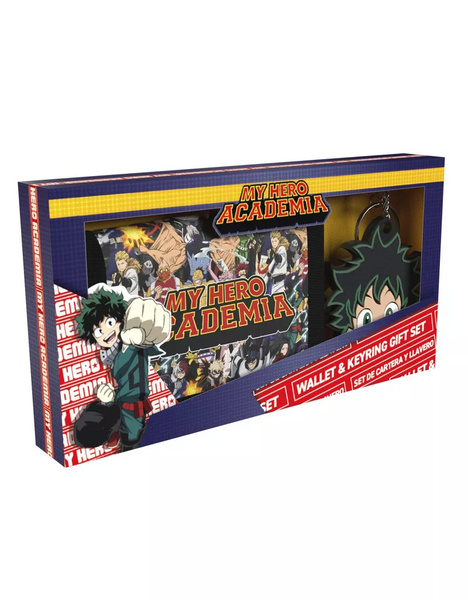 My Hero Academia Geldbeutel-Set mit Schlüsselanhänger von CyP Brands