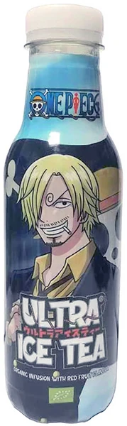 Bio Ice Tea - Pfirsich - Limitierte Sanji One Piece Version von ULTRA ICE TEA (Inklusive 25 Cent Pfand) [EINWEG]