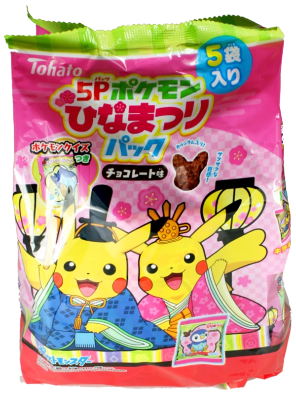 Japanische Schoko Kekse von Tohato - Limitierte Pokemon Edition