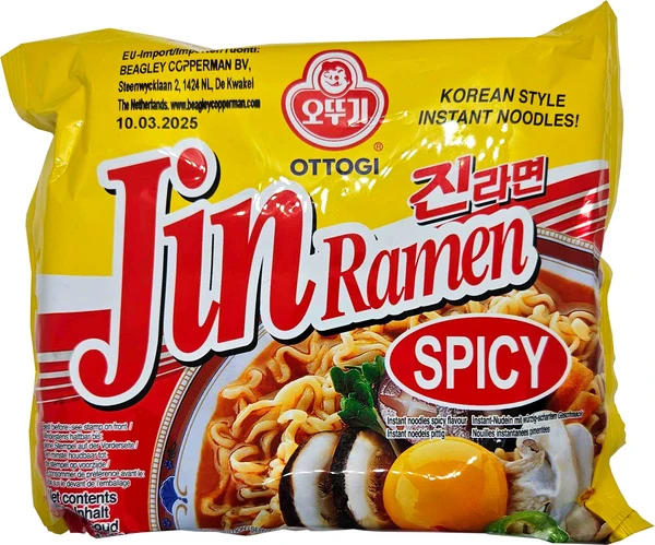 Koreanische Jin Ramen - Spicy von Ottogi