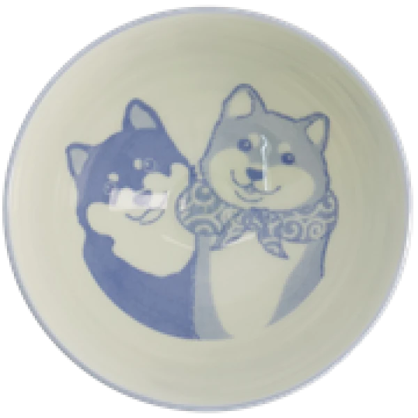 Kawaii Bowl / Schale für Reis - Shiba Blau von TOKYO Design Studio (350ml)