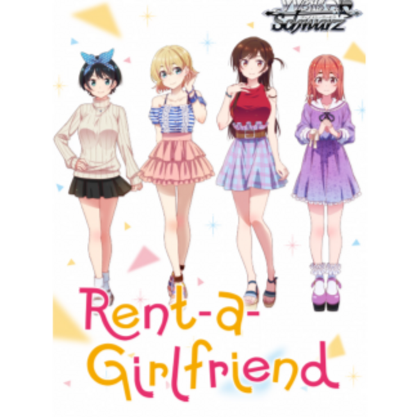 Weiss Schwarz - Rent-A-Girlfriend - Booster Display (16 Booster mit je 9 Karten) - (Englische Version)