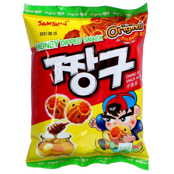 Chang Gu - Honig Chips von SamYang