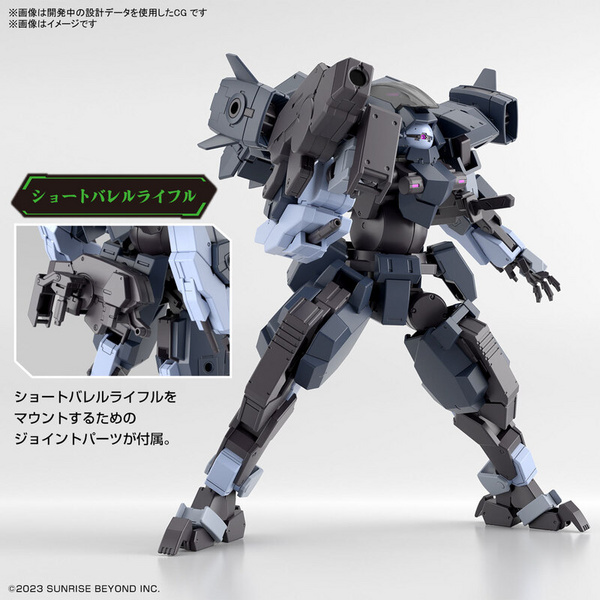 Aaron Rhino (Grady Exclusive) Gundam - Kyoukai Senki  / Amaim: Warrior at the Borderline UltraSteel Ogre-Gear - HG 1/72 Modelkit - Bandai Spirits