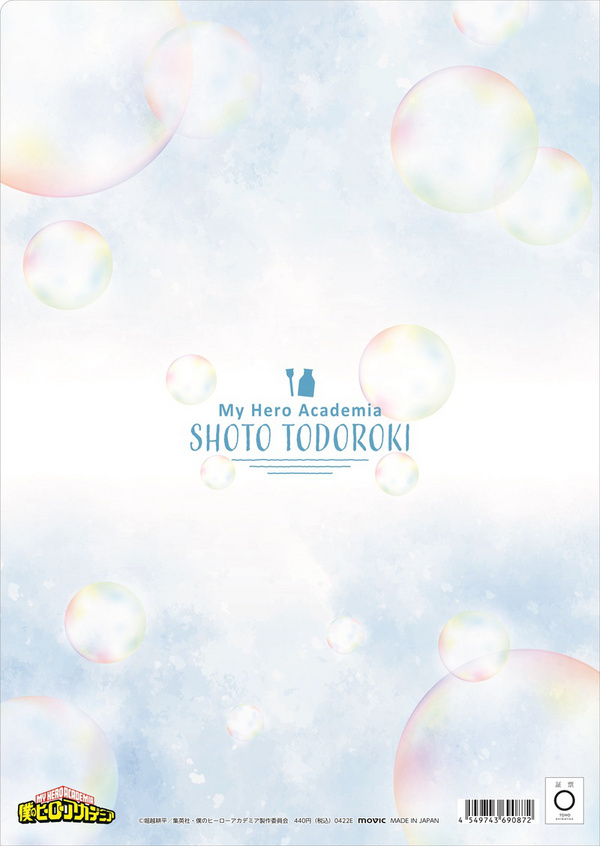 Shoto Todoroki (Blow! Soap Bubble!) - My Hero Academia - Clear File / Aktenhülle - Movic