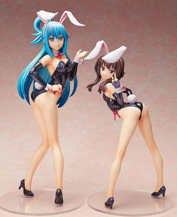 Aqua - 1/4 B-Style Bunny - Bare Leg Bunny Version - FREEing