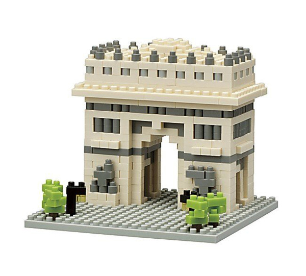 Arc de Triomphe - Triumphbogen - Nanoblock Sights Series 