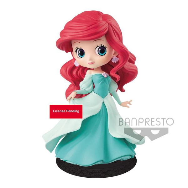 Arielle - Version A Grünes Kleid - Disney Arielle, die Meerjungfrau Q Posket - Banpresto