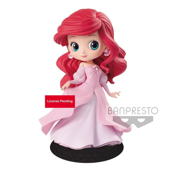 Arielle - Version B Rosafarbenes Kleid - Disney Arielle, die Meerjungfrau Q Posket - Banpresto