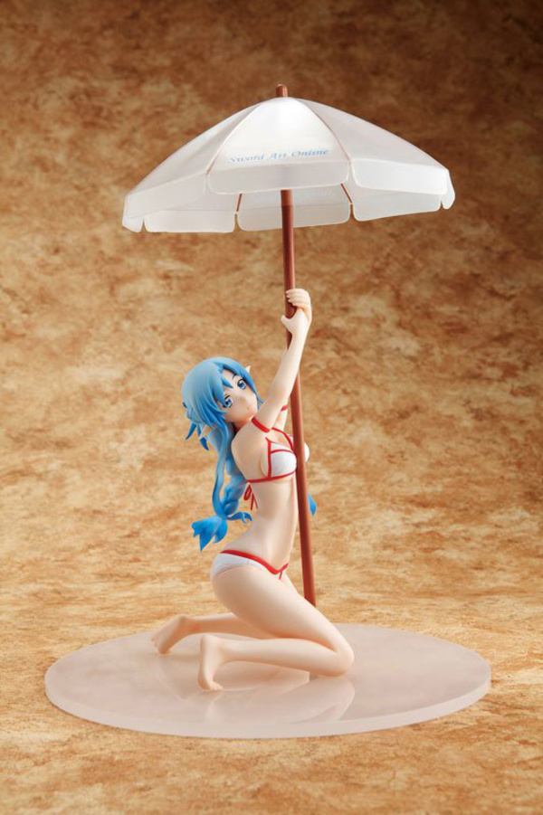 Asuna - Undine - Sexy Bikini mit Sonnenschirm