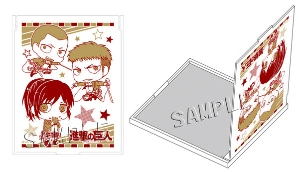 Attack on Titan Taschenspiegel - Connie, Jean und Sasha