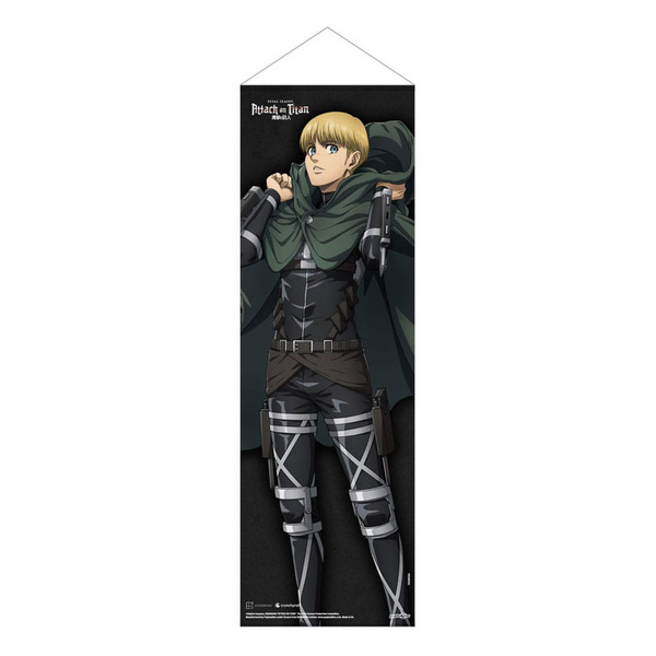 Armin Arlelt - Attack on Titan: The Final Season - Slim Wall Scroll - POPbuddies