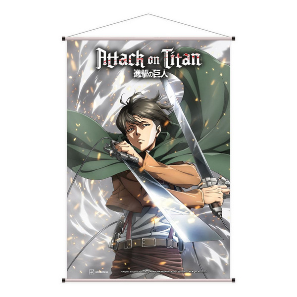 Levi Ackermann - Attack on Titan - Wall-Scroll - Sakami Merchandise