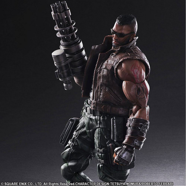 Barret Wallace - Final Fantasy VII Remake - Play Arts Kai 