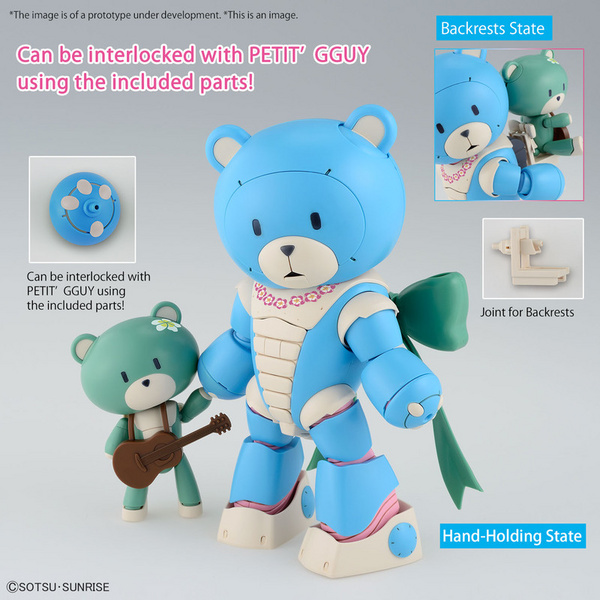 Beargguy Ohana & Aloharo Set - Gundam Build Metaverse - HG 1/144 - Bandai Spirits