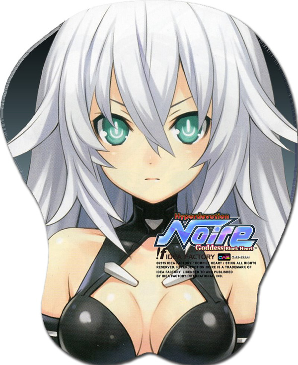 Black Heart - 3D Mouse Pad / Oppai Mouse Pad - Hyperdimension Neptunia - 80384