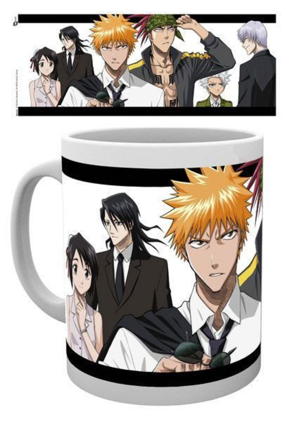 Bleach Tasse - Ichigo, Renji, Byakuya, Hitsugaya und Gin