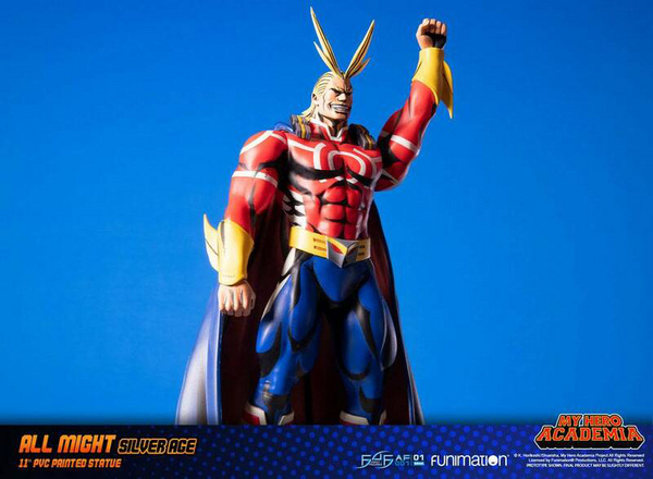 All Might - Silver Age - First 4 Figures PVC Figure