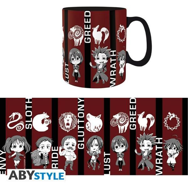 Chibi Sins - The Seven Deadly Sins  - Tasse - AbyStyle