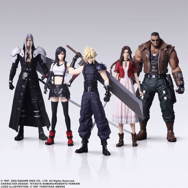 Cloud Strife - Final Fantasy VII Remake - Trading Arts Figur - Square Enix