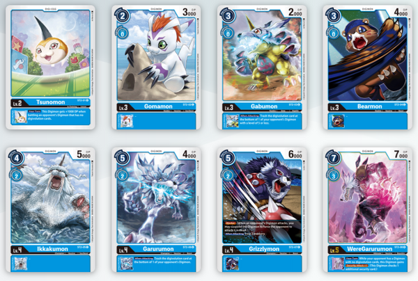 Cocytus Blue - Digimon Card Game Starter Deck - Englisch