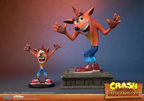 Crash Bandicoot - First 4 Figures