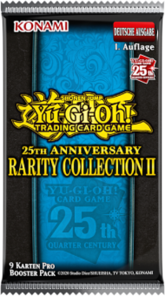 DE - Yu-Gi-Oh! TCG - 25th Anniversary Rarity Collection II - Double Pack (enthält 2 Booster mit 9 Karten pro Pack)