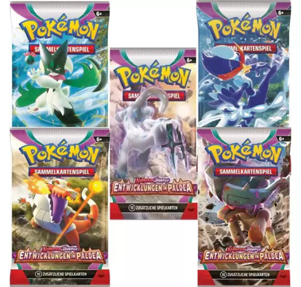 Pokemon TCG - Karmesin & Purpur - Entwicklungen in Paldea - Booster - DE