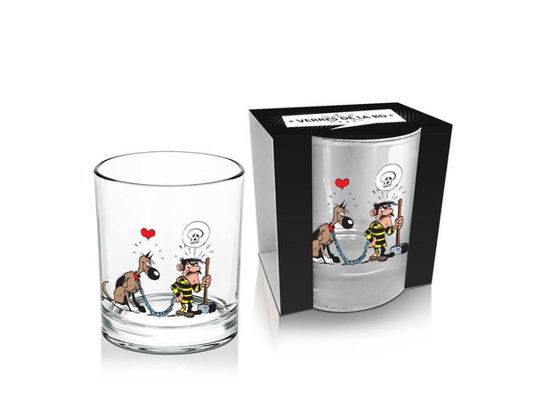 Dalton und Rantanplan - Lucky Luke Whisky Glas - Zag Toys