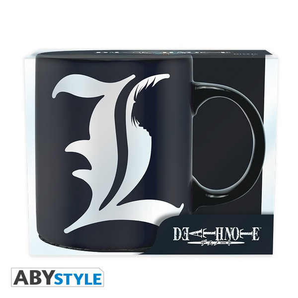 Death Note - 320 ml Tasse - L & Death Note Regeln (Englisch) - AbyStyle