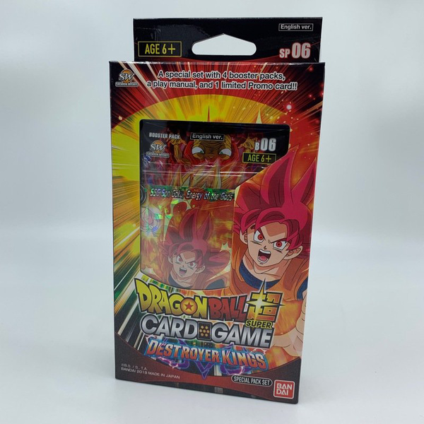 Destroyer Kings Special Pack - Dragon Ball Super Card Game Season 6 (Englische Version)