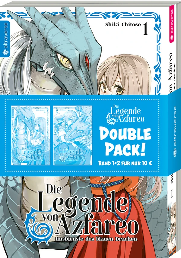 Die Legende von Azfareo – Im Dienste des blauen Drachen - Altraverse - Double Pack Band 01+02