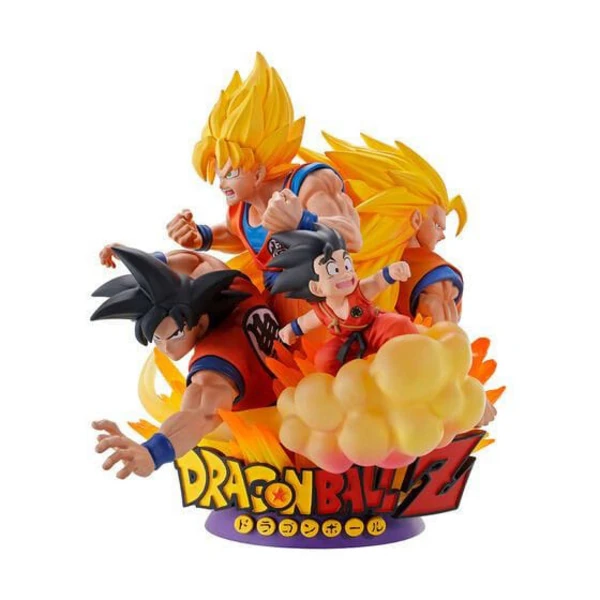 Son Goku - Dragon Ball Z Petitrama DX PVC Mini-Statue - Dracap Re Birth - Megahouse