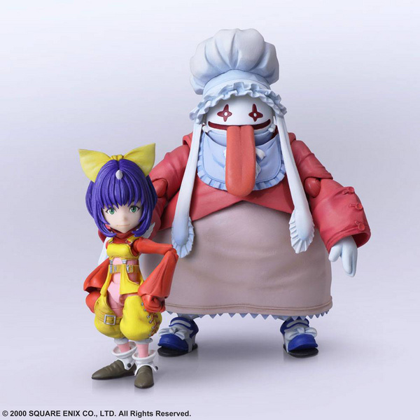 Eiko Carol und Quina Quen - Final Fantasy IX Bring Arts Set - Square Enix