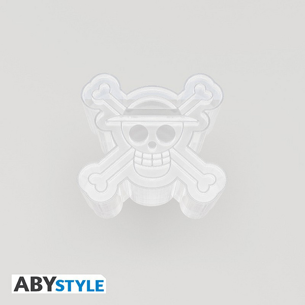 Eiswürfel-Formen/ Eiswürfel-Behälter Totenköpfe/ Emblem - One Piece - AbyStyle