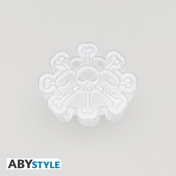 Eiswürfel-Formen/ Eiswürfel-Behälter Totenköpfe/ Emblem - One Piece - AbyStyle