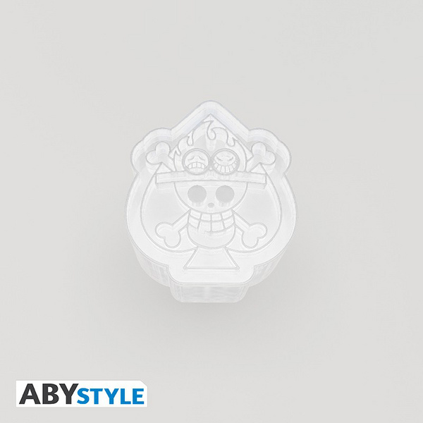 Eiswürfel-Formen/ Eiswürfel-Behälter Totenköpfe/ Emblem - One Piece - AbyStyle