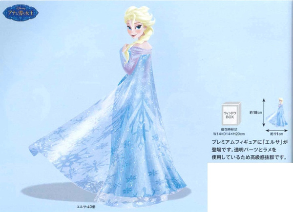 Elsa - Frozen Premium Figur - Sega