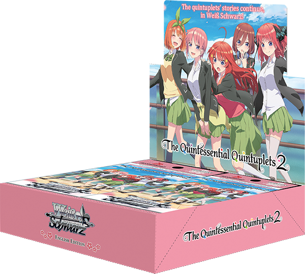 Weiss Schwarz - The Quintessential Quintuplets - Booster (9 Karten) - Englische Version