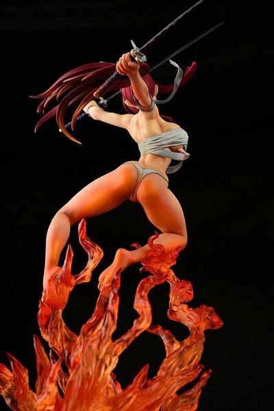 Erza Scarlet - Samurai Light Flame Manjo: Kurenai - Rot - Orca Toys