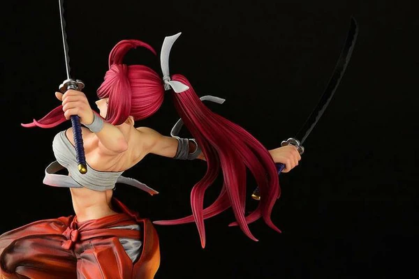 Erza Scarlet - Samurai Light Flame Manjo: Kurenai - Rot - Orca Toys