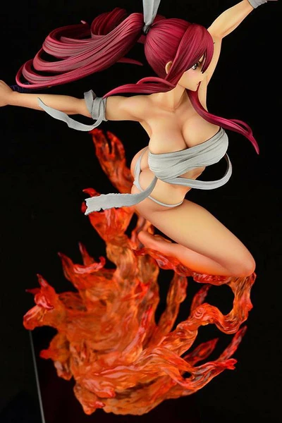 Erza Scarlet - Samurai Light Flame Manjo: Kurenai - Rot - Orca Toys