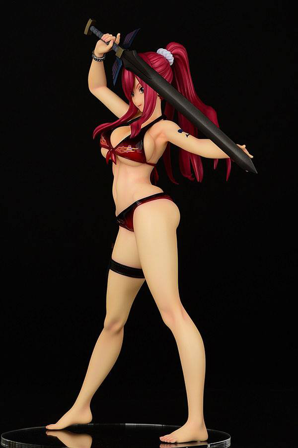 Erza Scarlet - Swimwear Gravure Style Fire Ver. - Fairy Tail - Orca Toys