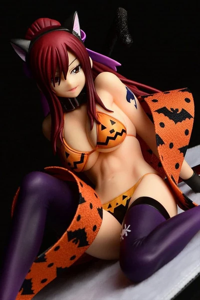 Erza Scarlet - Fairy Tail - Statue 1/6 - Halloween CAT Gravure_Style - Orca Toys