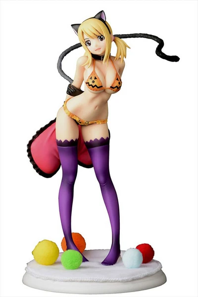 Lucy Heartfilia - Fairy Tail - Statue 1/6 - Halloween CAT Gravure Style - Orca Toys