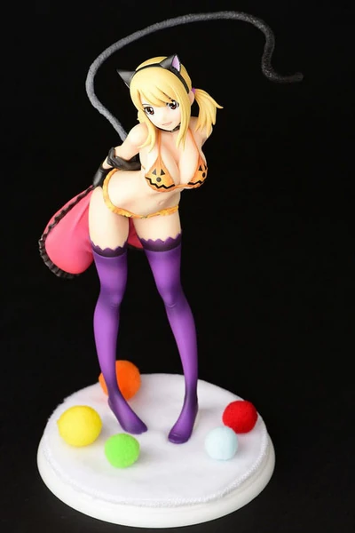 Lucy Heartfilia - Fairy Tail - Statue 1/6 - Halloween CAT Gravure Style - Orca Toys