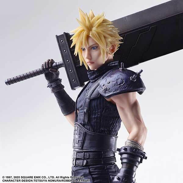 Cloud Strife -Final Fantasy VII Remake Static Arts - Square Enix